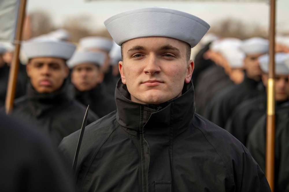 Recruit Training Command Pass in Review