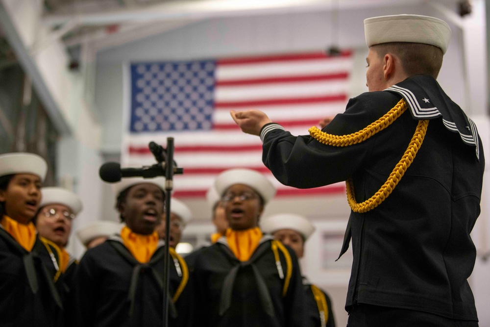 Recruit Training Command Pass in Review