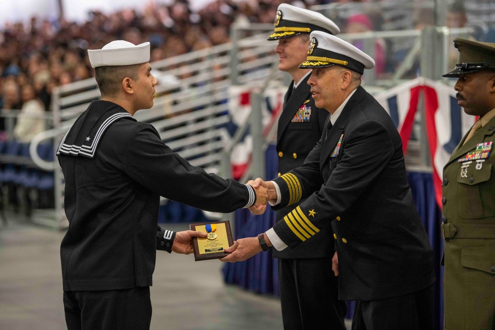 Recruit Training Command Pass-in-Review Award Winners