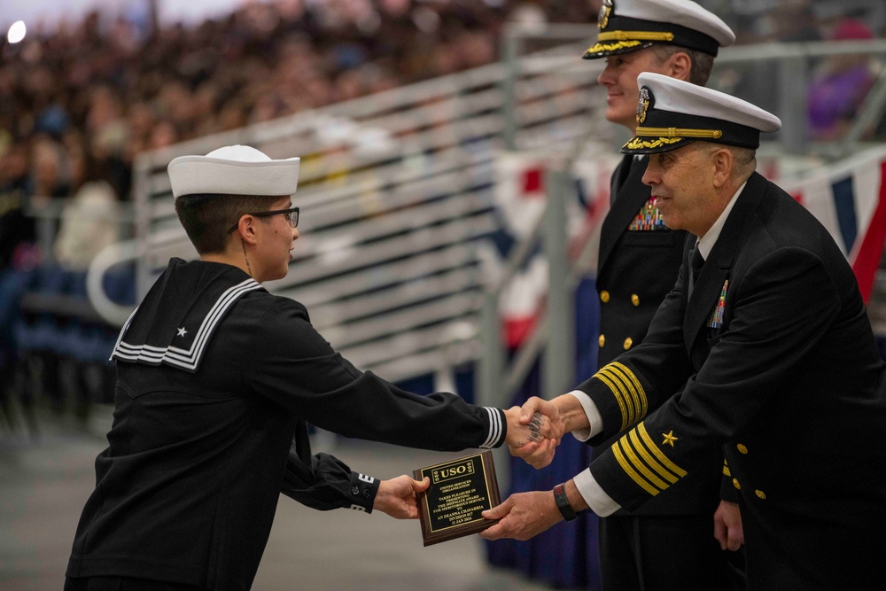 Recruit Training Command Pass-in-Review Award Winners