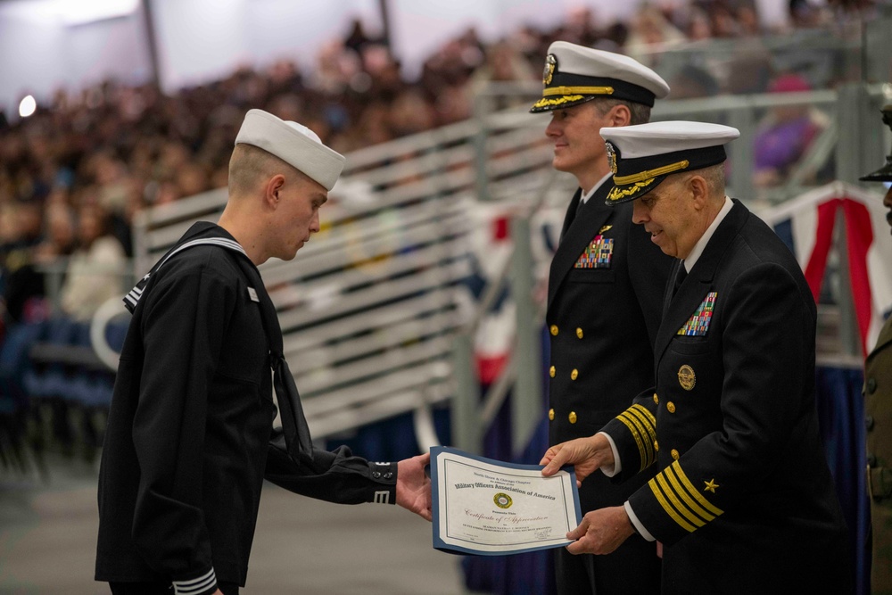 Recruit Training Command Pass-in-Review Award Winners