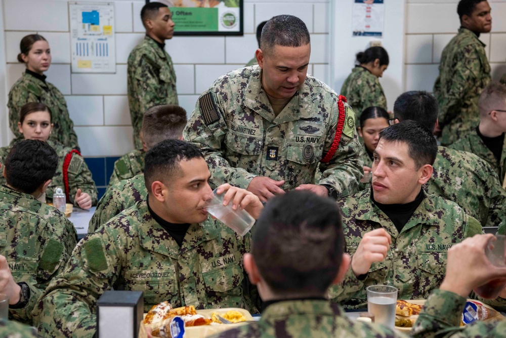 Recruit Training Command Pizza Night