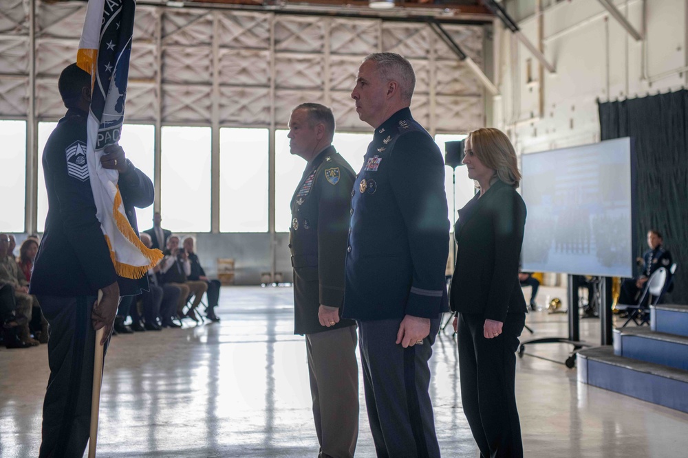 DSD Hicks Attends USSPACECOM Change of Command Ceremony