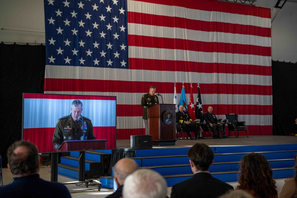 DSD Hicks Attends USSPACECOM Change of Command Ceremony