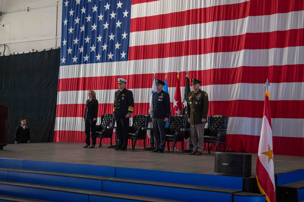 DSD Hicks Attends USSPACECOM Change of Command Ceremony