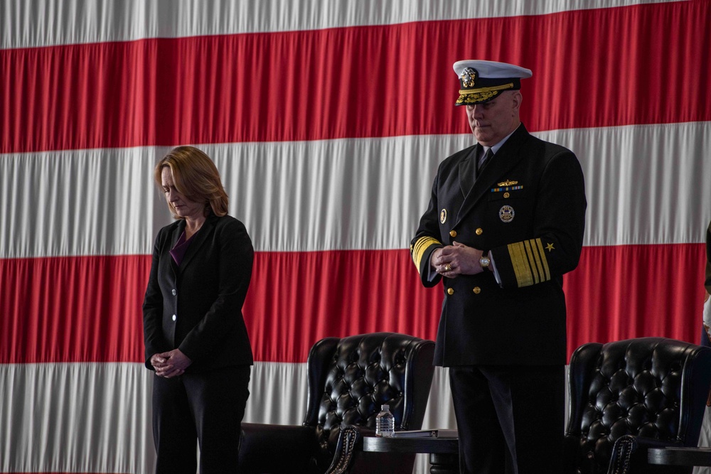 DSD Hicks Attends USSPACECOM Change of Command Ceremony