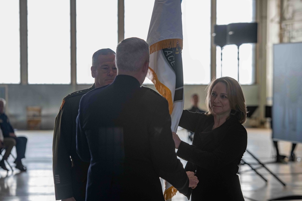 DSD Hicks Attends USSPACECOM Change of Command Ceremony