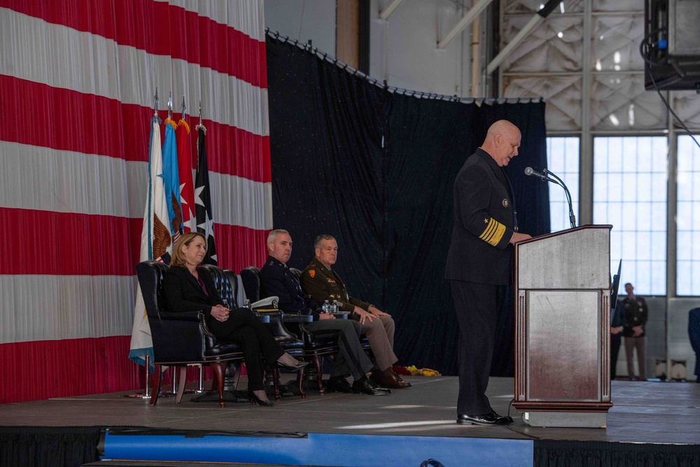 DSD Hicks Attends USSPACECOM Change of Command Ceremony