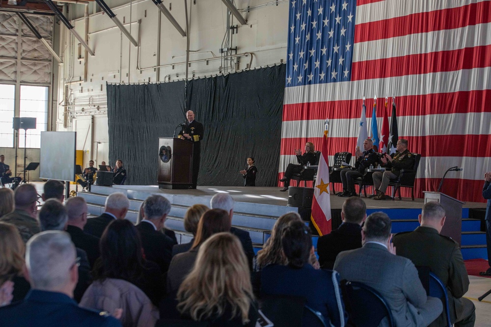 DSD Hicks Attends USSPACECOM Change of Command Ceremony