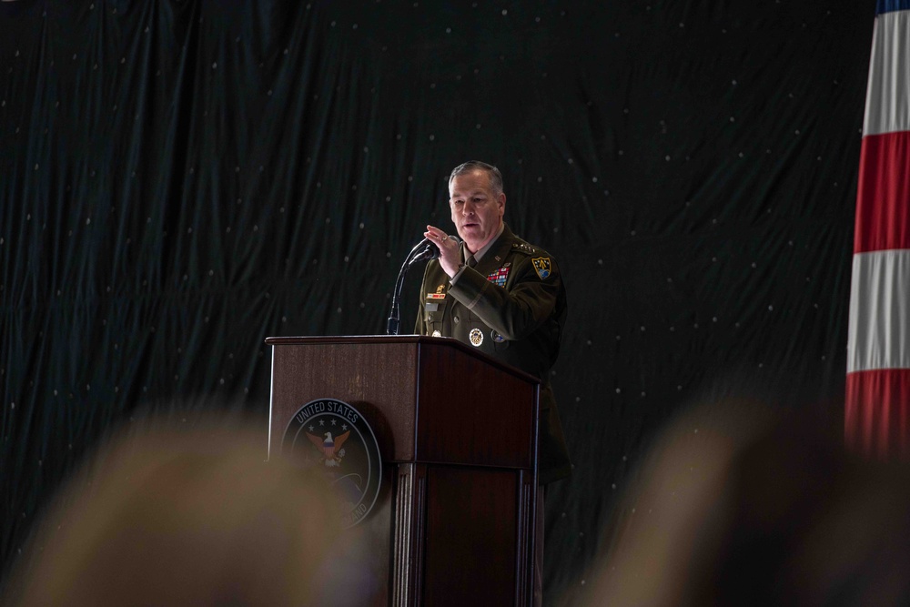 DSD Hicks Attends USSPACECOM Change of Command Ceremony