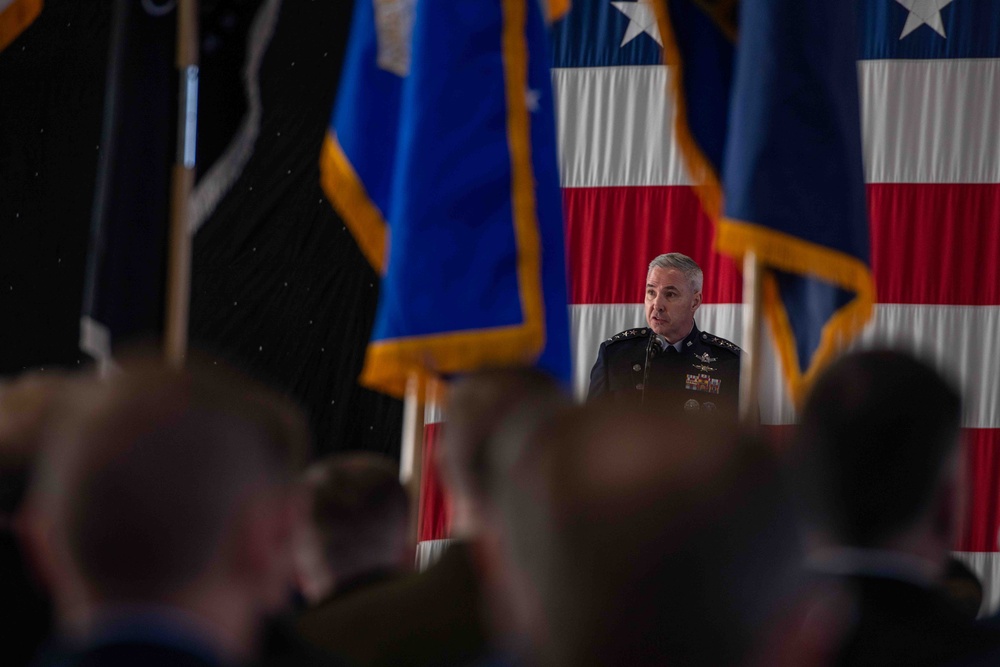 DSD Hicks Attends USSPACECOM Change of Command Ceremony