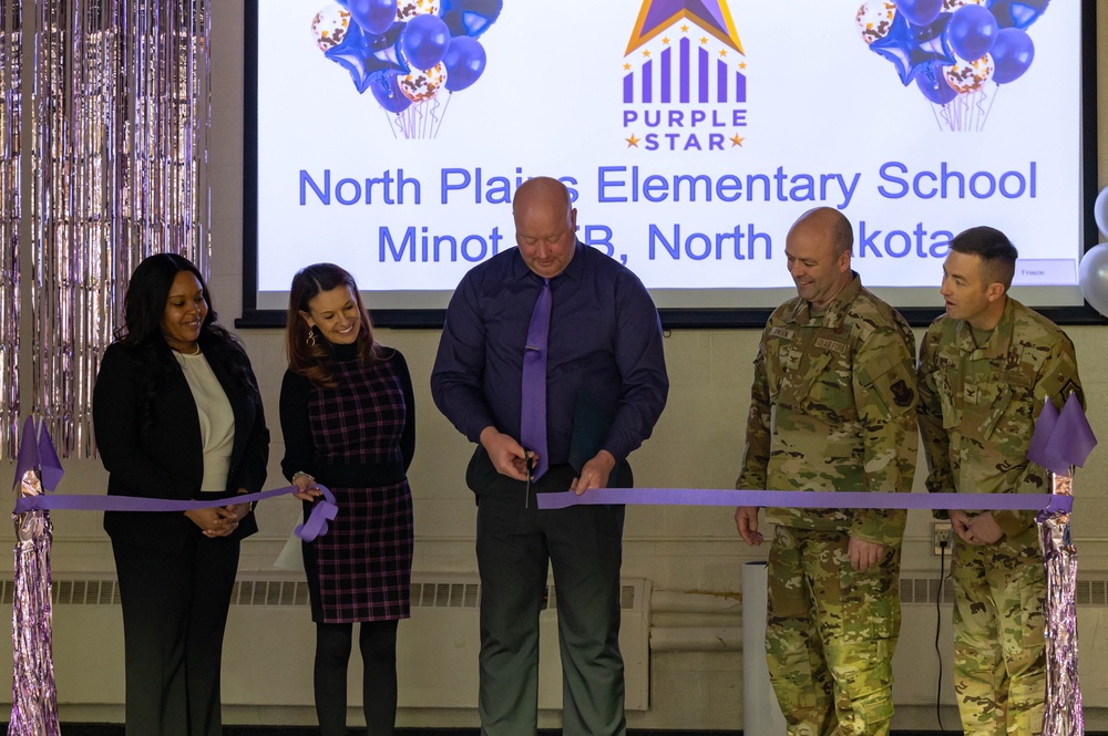 Minot AFB schools earn the Purple Star