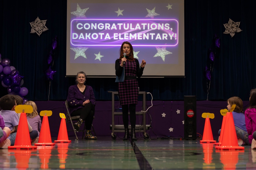 Minot AFB schools earn the Purple Star