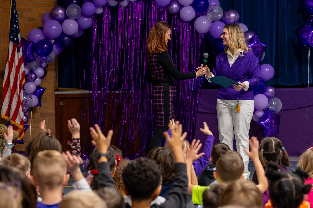Minot AFB schools earn the Purple Star