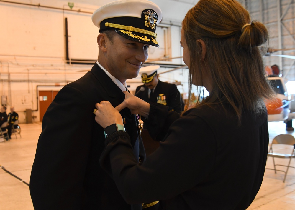 Burfield Takes Charge of NAS Pax River at Change of Command Ceremony
