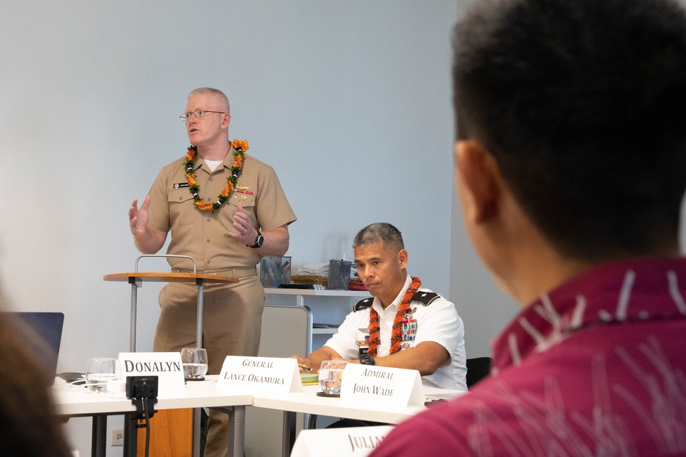 JTF-RH, NCTF-RH, Omidyar Fellows Discuss Upcoming Red Hill Defueling Operations
