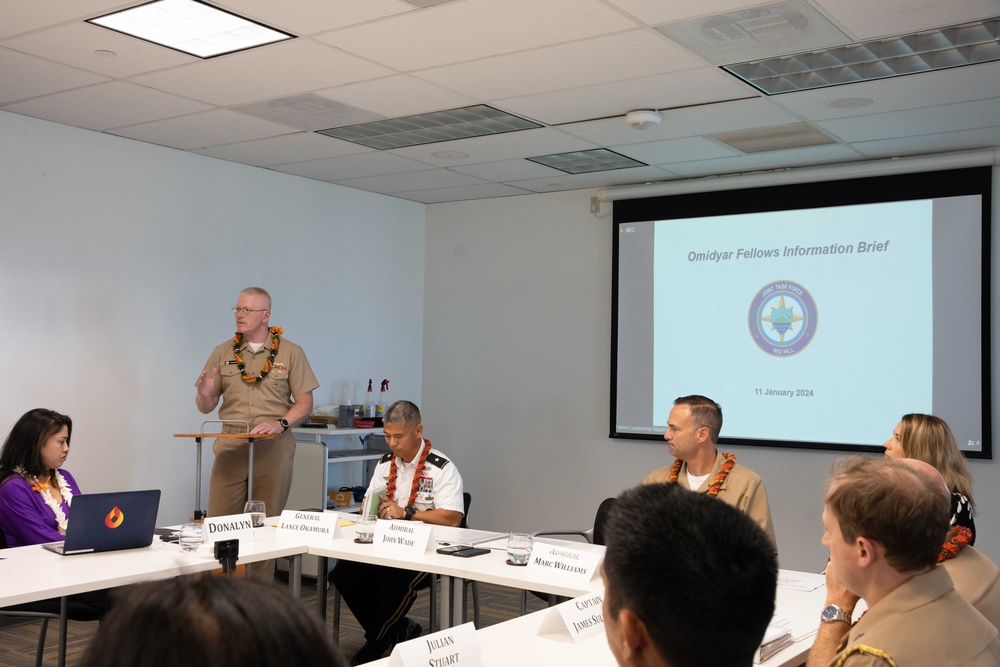 JTF-RH, NCTF-RH, Omidyar Fellows Discuss Upcoming Red Hill Defueling Operations