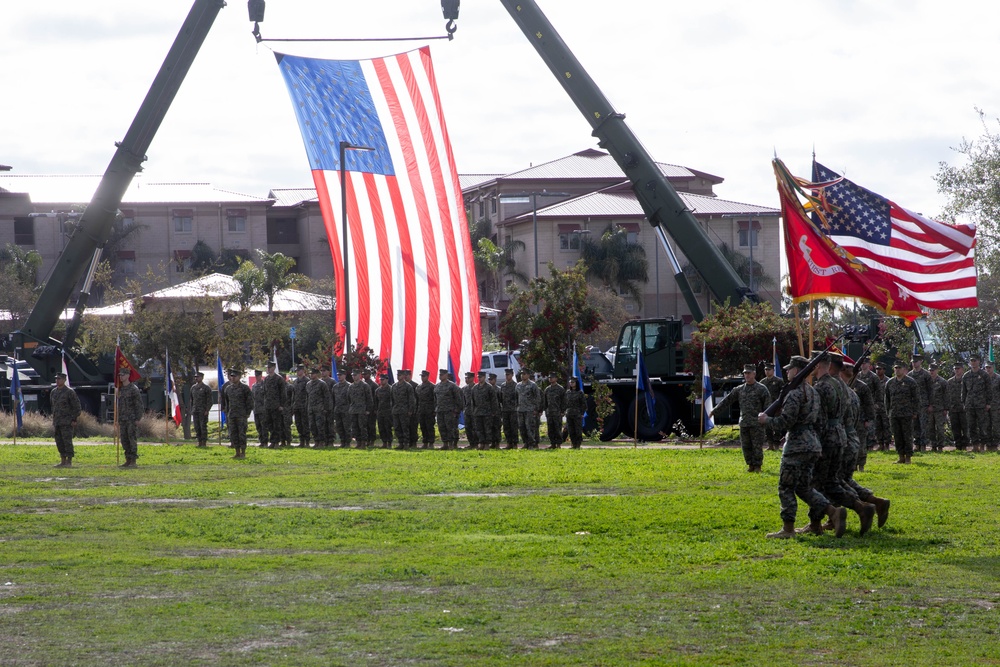 1st Recon Bn. holds relief, appointment ceremony