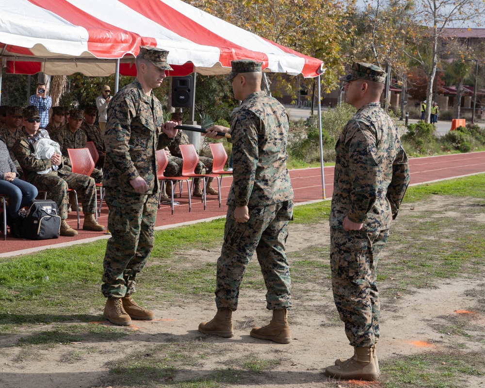 1st Recon Bn. holds relief, appointment ceremony