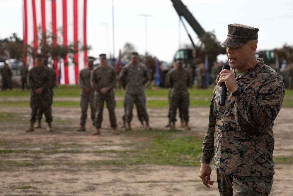 1st Recon Bn. holds relief, appointment ceremony