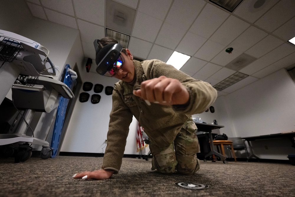 Air Force Medics Use Augmented Reality