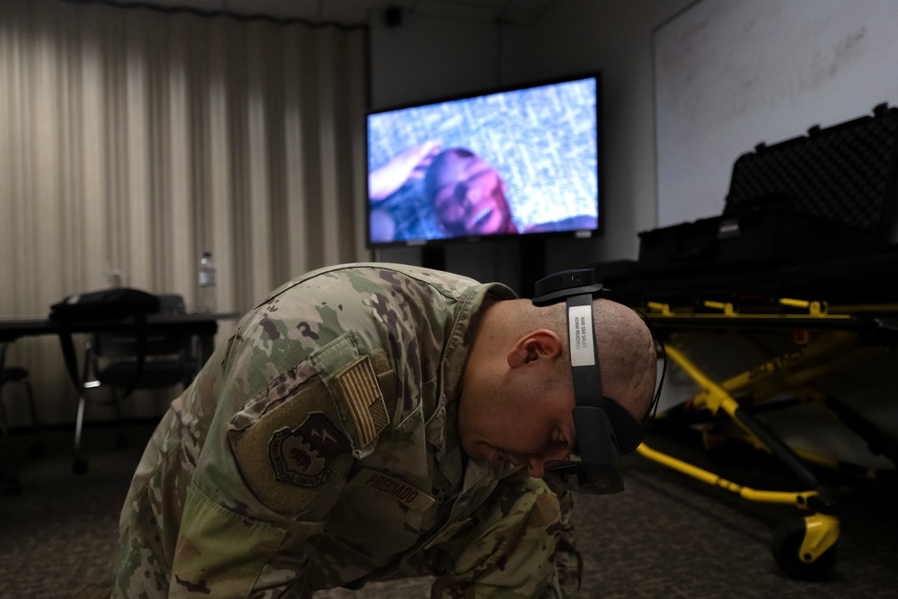 Air Force Medics Use Augmented Reality