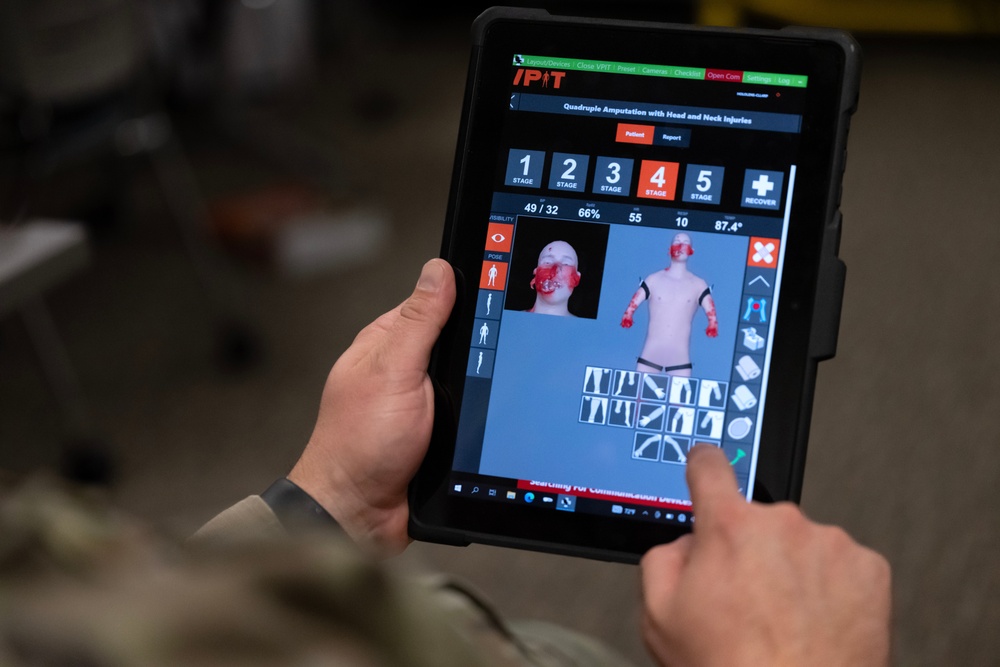 Air Force Medics Use Augmented Reality