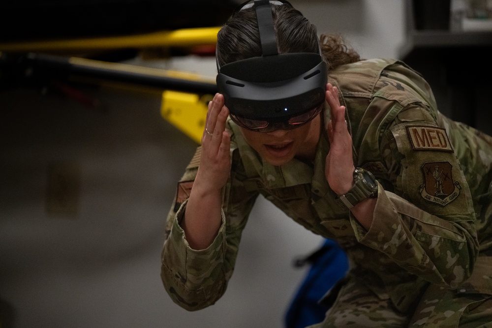 Air Force Medics Use Augmented Reality