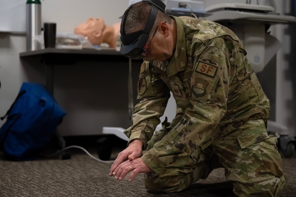 Air Force Medics Use Augmented Reality