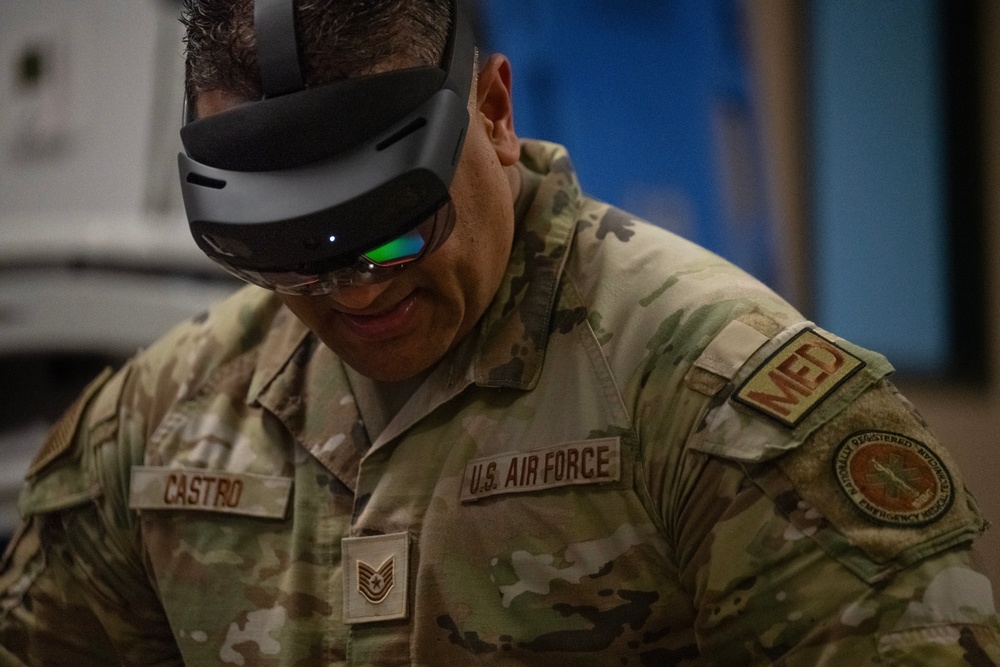 Air Force Medics Use Augmented Reality