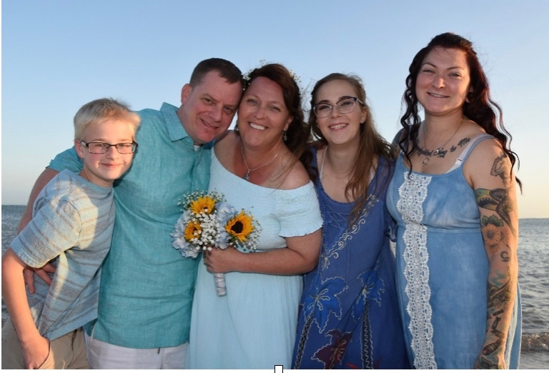 Last family photograph with Jack