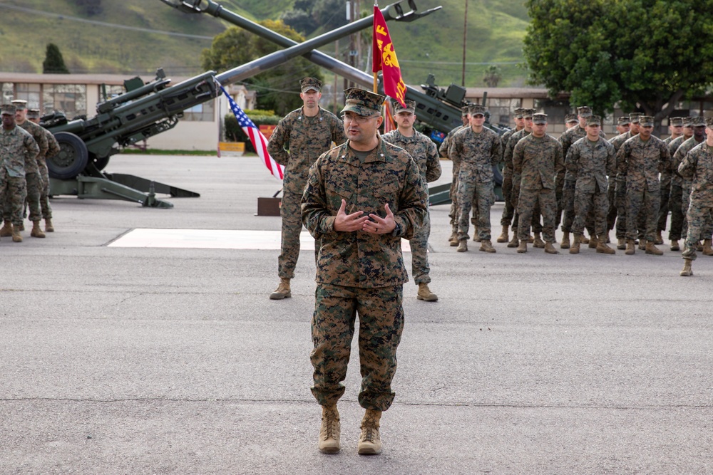 11th Marines holds redesignation ceremony