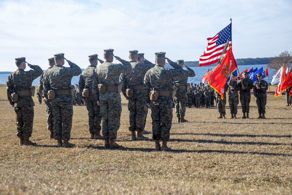 II MIG Change of Command