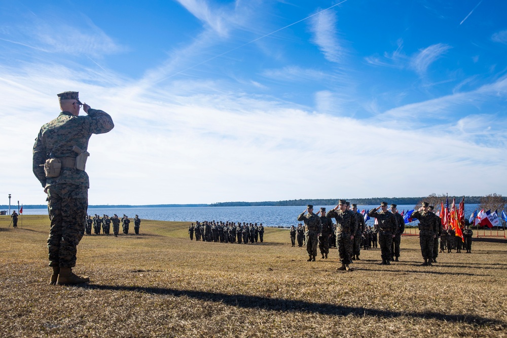 II MIG Change of Command