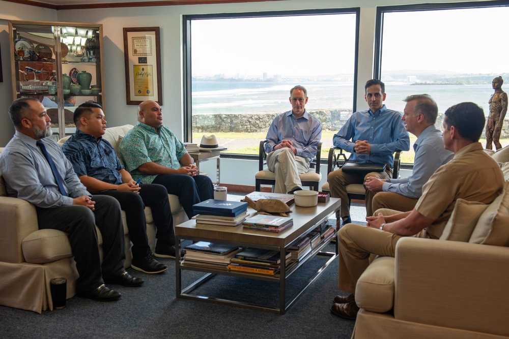 Under Secretary of the Navy Visits Guam