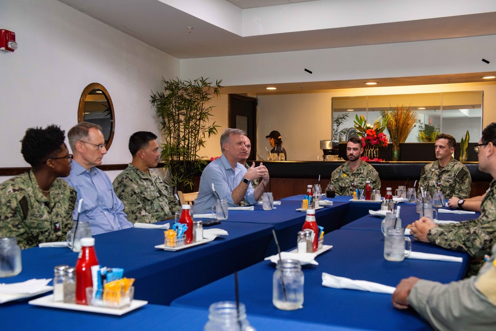 Under Secretary of the Navy Visits Guam