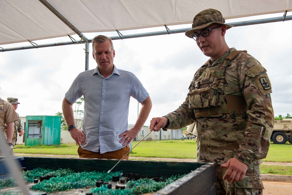 Under Secretary of the Navy Visits Guam