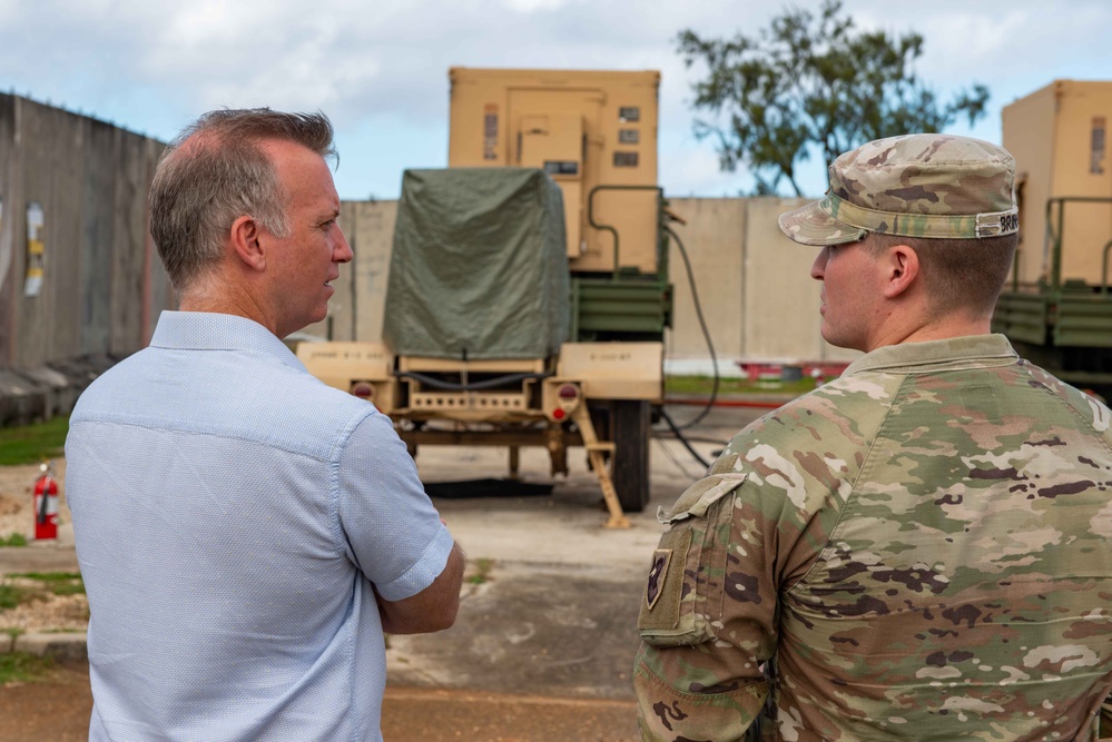 Under Secretary of the Navy Visits Guam