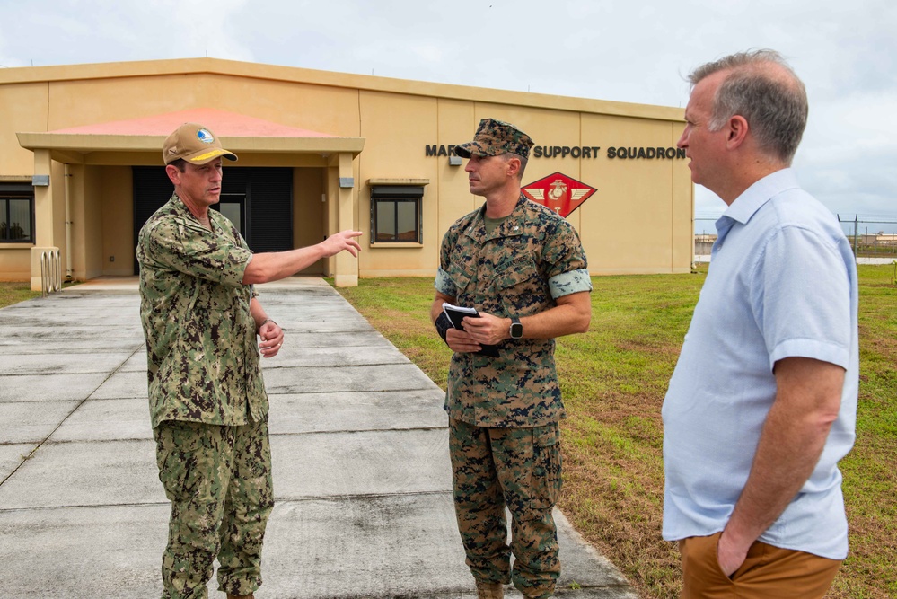 Under Secretary of the Navy Visits Guam