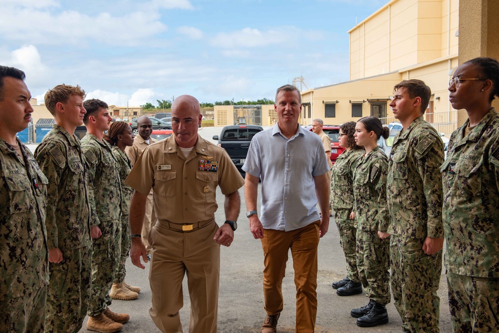 Under Secretary of the Navy Visits Guam