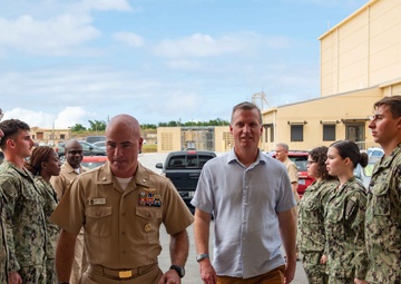 Under Secretary of the Navy Visits Guam