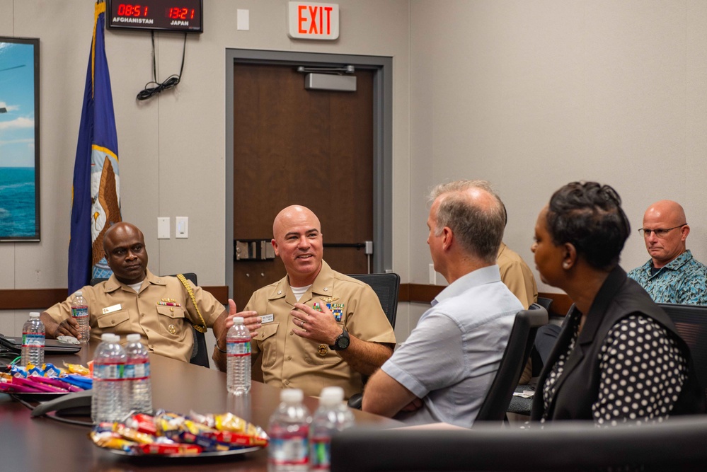 Under Secretary of the Navy Visits Guam