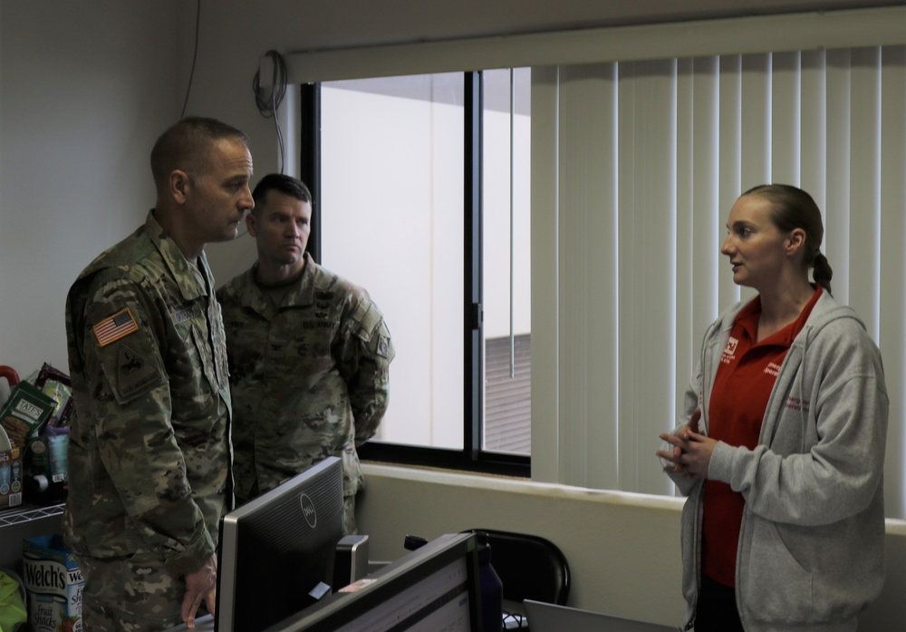 The U.S. Army Corps of Engineers Deputy Commanding General William “Butch” Graham visits the Recovery Field Office in Kihei, Hawaii and the Emergency Field Office in Lahaina, Hawaii on Jan. 10.