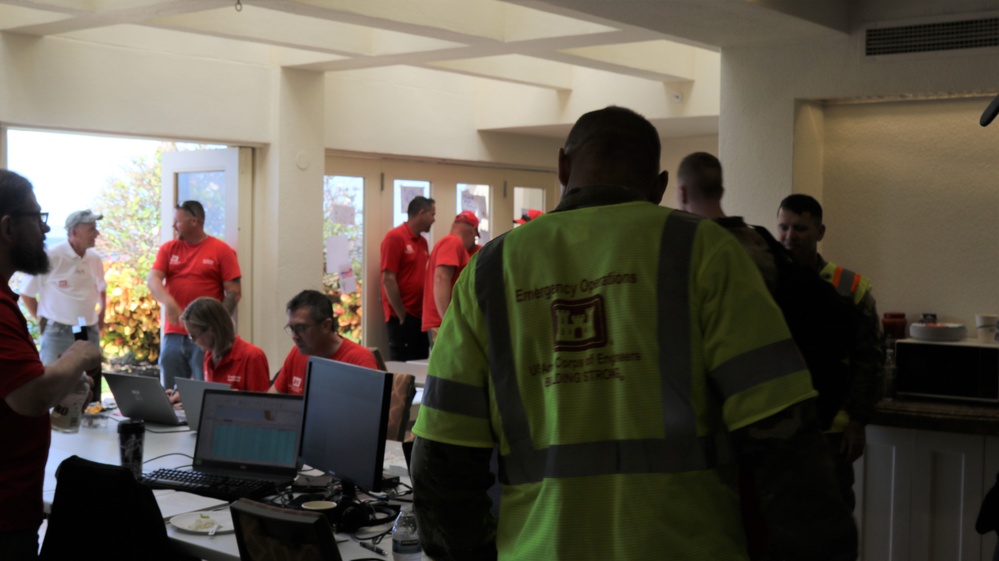 The U.S. Army Corps of Engineers Deputy Commanding General William “Butch” Graham visits the Recovery Field Office in Kihei, Hawaii and the Emergency Field Office in Lahaina, Hawaii on Jan. 10.