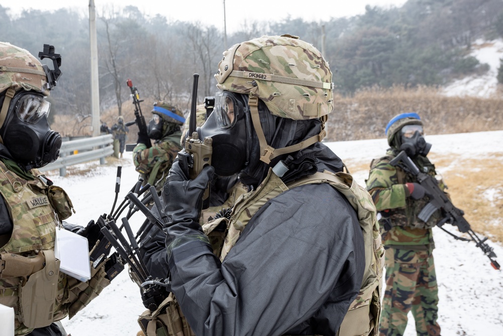 CBRN ROK/U.S. Combined Training