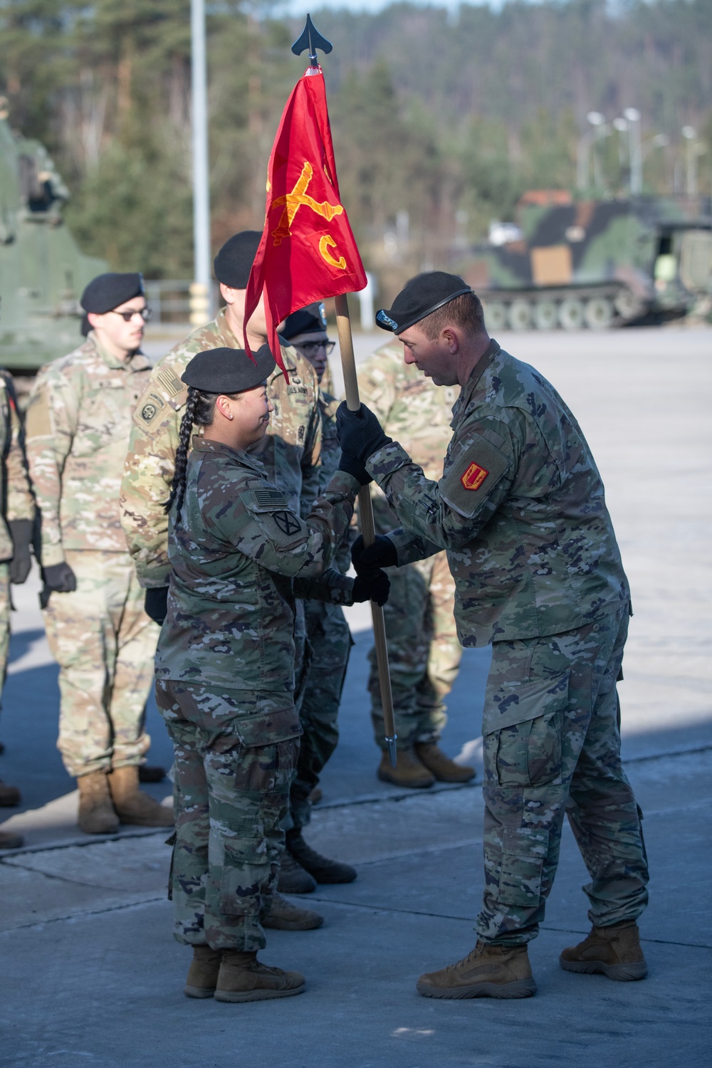 Charlie Battery, 1-6 FAR Activation Ceremony