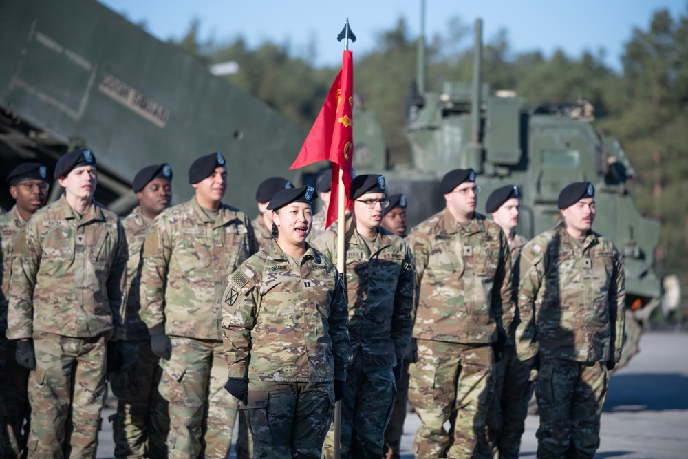 Charlie Battery, 1-6 FAR Activation Ceremony