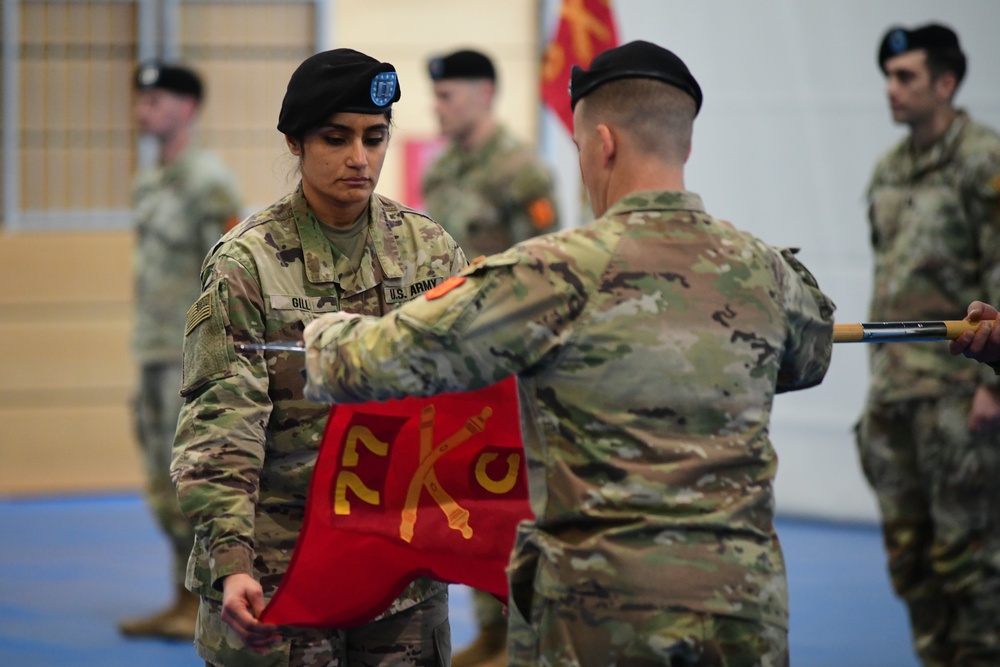 Charlie battery, 1-77 FAR Activation Ceremony