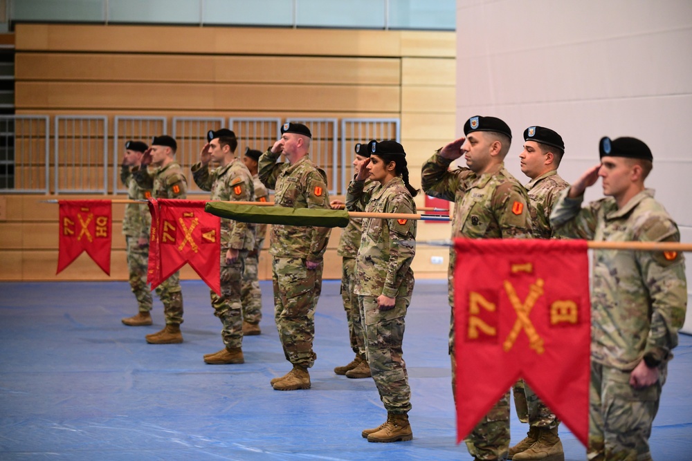 Charlie battery, 1-77 FAR Activation Ceremony