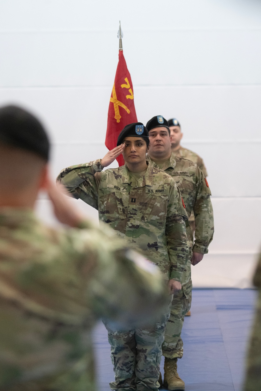 Charlie battery, 1-77 FAR Activation Ceremony